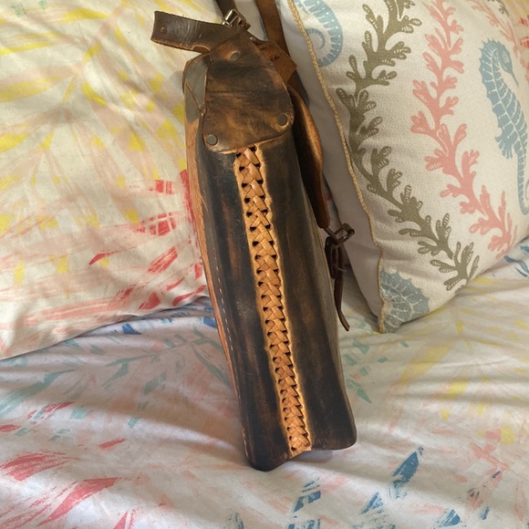 Leather Mexican bag - Picture 4 of 6